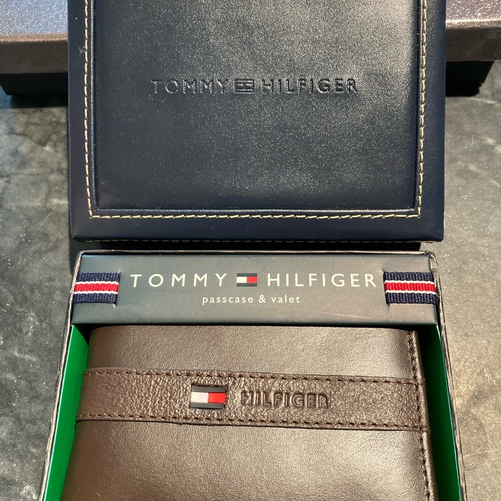 Tommy Hilfiger wallet and Card Vallet - Brand New
